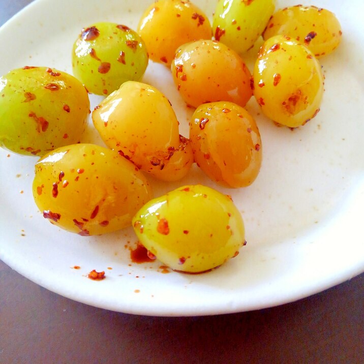 ぎんなんの一味炒め おつまみに レシピ 作り方 By びいまま 楽天レシピ ぎんなんの一味炒め おつまみに レシピ 作り方 By びいまま 楽天レシピ